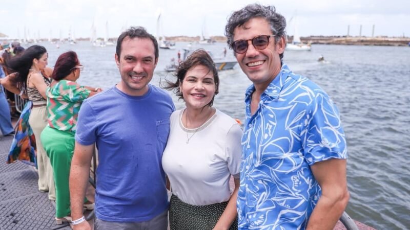 Daniel Coelho e Priscila Krause participam da abertura da Refeno