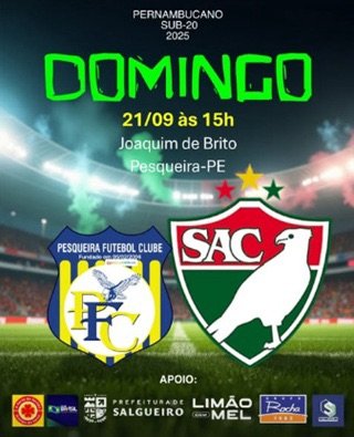 Campeonato Pernambucano Sub-20: Salgueiro encara o Pesqueira neste fim de semana