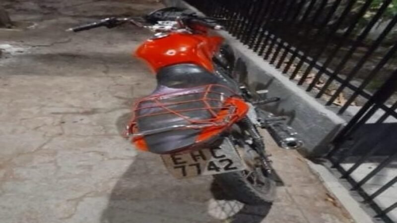 Tentativa de homicídio em Salgueiro, homem efetua disparos e foge deixando motocicleta adulterada