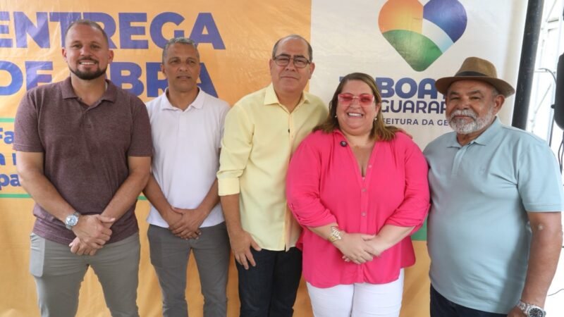Prefeito Mano Medeiros entrega duas ruas requalificadas e assina ordem de serviço na Caravana Jaboatão da Gente