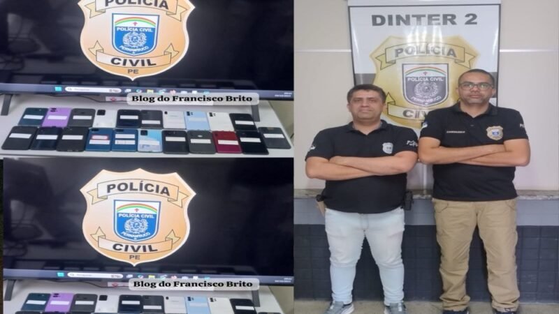 Polícia Civil realiza mutirão e devolve 19 celulares recuperados em Salgueiro