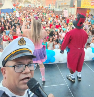 Banda Dó Ré Mirim mostra talento na festa das crianças de Salgueiro