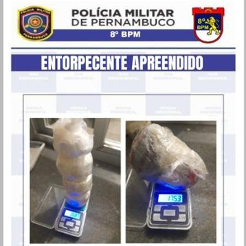 Homens considerados de alta periculosidade são presos com drogas na zona rural de Salgueiro