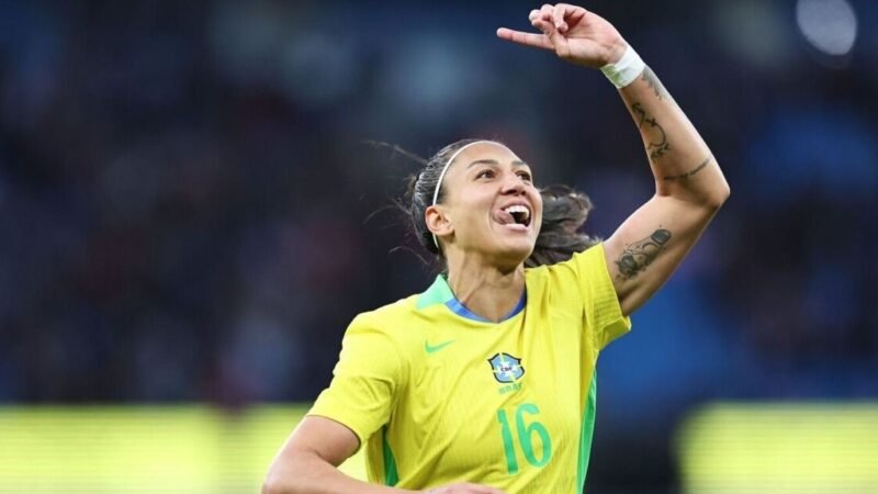 Seleção Feminina do Brasil vence a Inglaterra, atual campeã da Euro, por 2 a 1 em amistoso