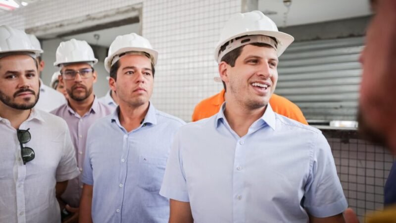 Obras de requalificação do Pátio de Feira da UR-01 chegam a 90% de conclusão no Ibura