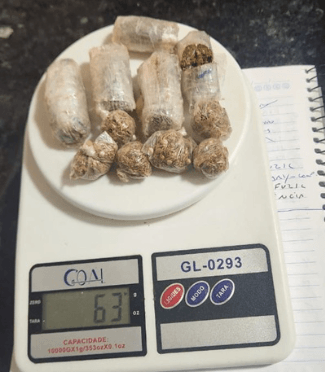 Agentes do Presídio de Salgueiro apreendem maconha em pipocas e bananas destinadas a presos