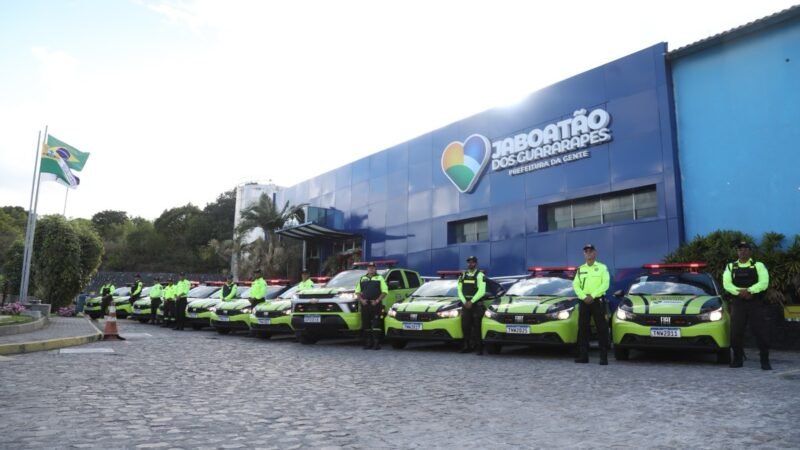Prefeitura do Jaboatão entrega 12 novas viaturas para fortalecer ações de mobilidade urbana