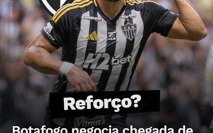 Reforço? Botafogo negocia chegada de Hulk, do Atlético-MG, para a temporada de 2026