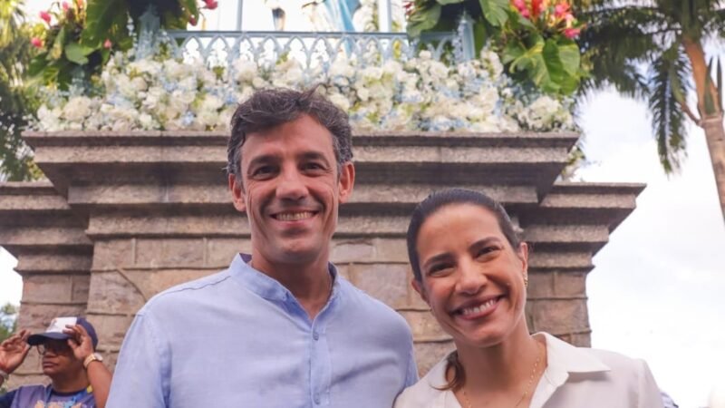 Daniel Coelho sobre o Morro da Conceição com a governadora Raquel Lyra