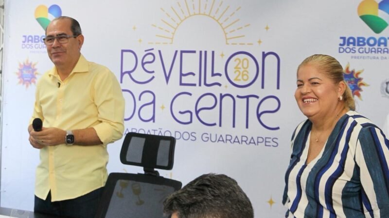 Jaboatão anuncia programação oficial do “Réveillon da Gente 2026” com grandes atrações nacionais e valorização de artistas locais