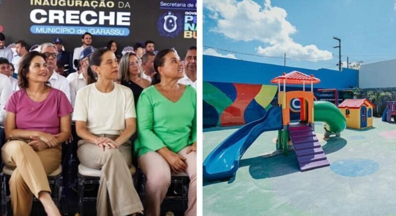 RAQUEL LYRA INAUGURA PRIMEIRA CRECHE EM IGARASSU COM INVESTIMENTO DE R$ 5,7 MILHÕES