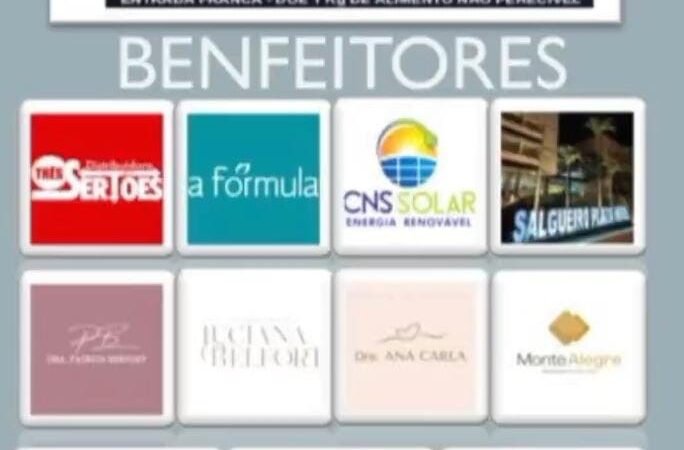 A MR7 Eventos, a Sertão TV e a Comunidade Católica Mãe da Vitória fazem um agradecimento especial a todos os benfeitores que abraçaram essa missão.