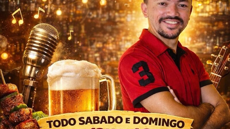 🎶 Programa Som dos Bares é sucesso nacional com Damião Agra 🎙️🍻