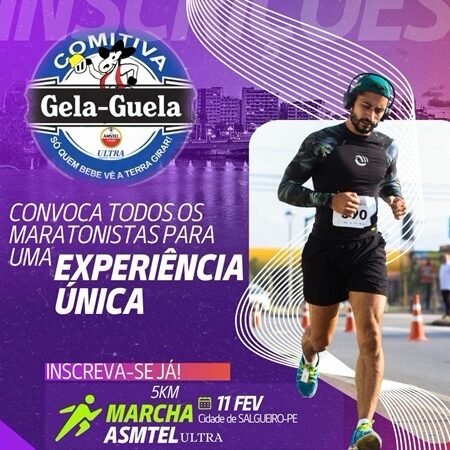 Marcha Amstel, com mil latinhas de cerveja para os participantes, está com inscrições abertas em Salgueiro