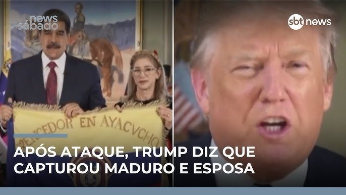EUA lançam ataque em larga escala na Venezuela e capturam Nicolás Maduro