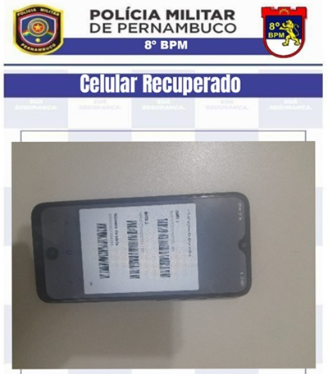 Dupla é presa depois de agredir e roubar celular de transeunte no bairro Divino Espírito Santo