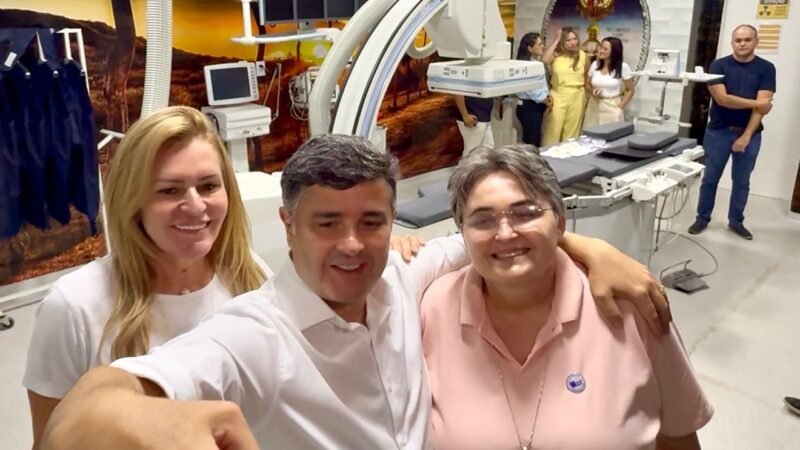 Dia histórico: Eduardo da Fonte e Roberta Arraes comemoram primeira cirurgia cardíaca pelo SUS do Sertão do Araripe