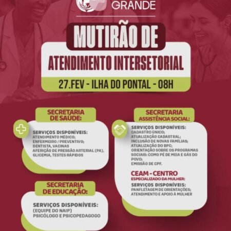 Prefeita Catharina Garziera comemora avanços de Lagoa Grande e anuncia mutirão intersetorial de serviços com a entrega de títulos de posse para famílias da Ilha do Pontal