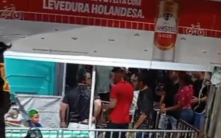 POLICIAL FEDERAL À PAISANA DETÉM SUSPEITA APÓS ESFAQUEAMENTO NO CARNAVAL DE SALGUEIRO