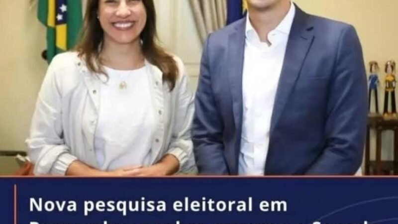 NOVA PESQUISA PARA O GOVERNO DE PERNAMBUCO É REGISTRADA NO TSE.