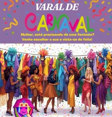 Secretaria da Mulher de Triunfo-PE promove ação de compartilhamento de adereços e fantasias de Carnaval