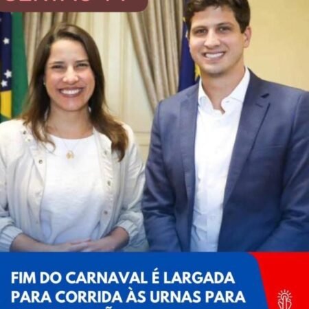 FIM DO CARNAVAL É LARGADA PARA CORRIDA ÀS URNAS PARA RAQUEL E JOÃO