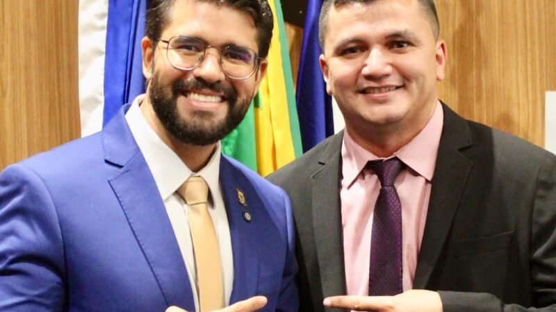 Após Pitel Filho declarar voto, Professor Agaeudes também anuncia apoio à reeleição de Léo Parente