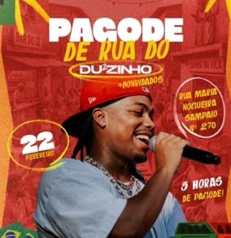 Du2zinho promete 5 horas de pagode em despedida de Salgueiro nesse fim de semana