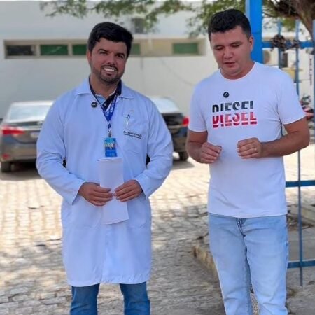 Hoje estive no Hospital Regional, acompanhando de perto a obra que está sendo feita