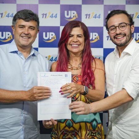 Federação União Progressista filia a deputada estadual Gleide Ângelo