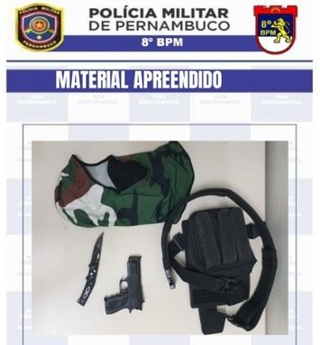 Homem é detido se passando por policial em supermercado de Salgueiro