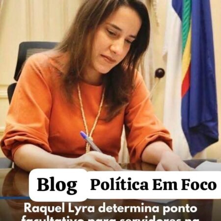 A governadora Raquel Lyra decreta ponto facultativo em Pernambuco para o próximo dia 2 de abril, véspera do feriado da Paixão de Cristo