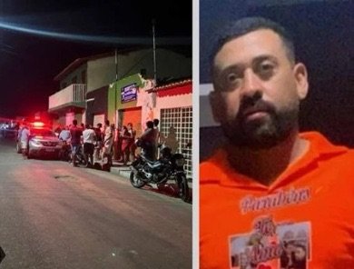 Proprietário de bar é morto a tiros em Lagoa Grande