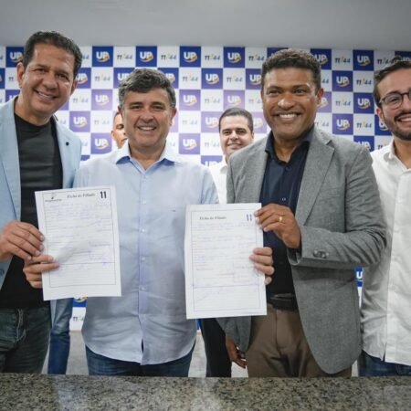 Federação União Progressista filia Aline Corrêa, que irá disputar uma vaga na Assembleia Legislativa