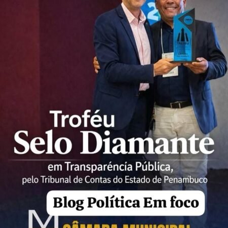 Troféu Selo Diamante: Câmara de Mirandiba é reconhecida por excelência legislativa
