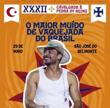 Wesley Safadão tem show confirmado na 32ª Cavalgada à Pedra do Reino de São José do Belmonte