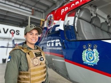 Agente da Polícia Civil, natural de Petrolina, se torna a primeira mulher a concluir curso de operador aerotático do GTA