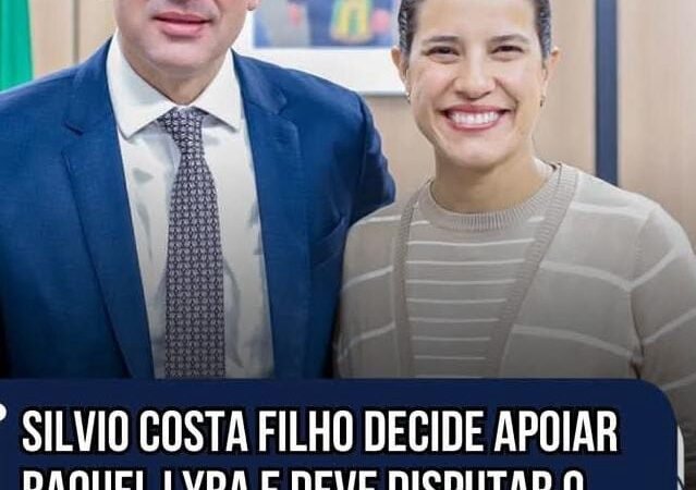 O ministro de Portos e Aeroportos, Silvio Costa Filho, decidiu apoiar a governadora Raquel Lyra e pode ser um dos nomes da chapa para o Senado nas eleições
