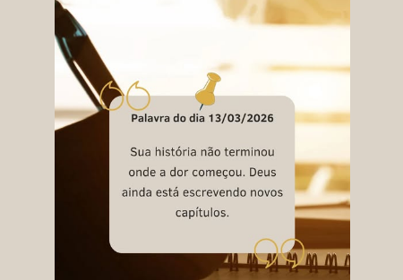 Palavra do dia – Deus tem mais para você!