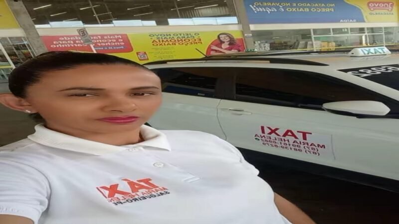 TAXISTA – Maria Helena é referência em transporte profissional em Salgueiro Contatos – DDD 87 99161-6982&nbsp;ou 98139-8279