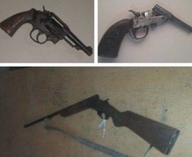 Polícia Militar apreende armas e munições durante operação em Mirandiba