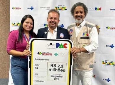 Prefeito de Salgueiro comemora investimentos do governo Lula na saúde do município