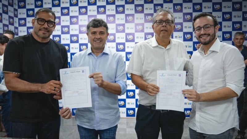 Celso Muniz se filia à Federação União Progressista ao lado de Kléber Leal, que irá disputar uma vaga na Alepe