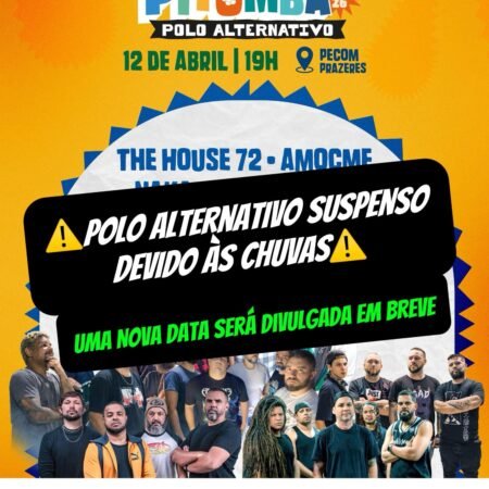 Apresentações no polo alternativo da Festa da Pitomba terão nova data devido às chuvas