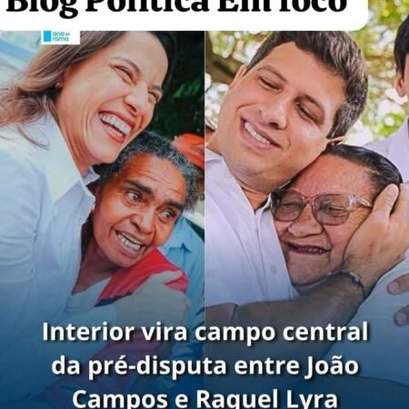 Interior virar campo central da pré-disputa entre João Campos e Raquel Lyra