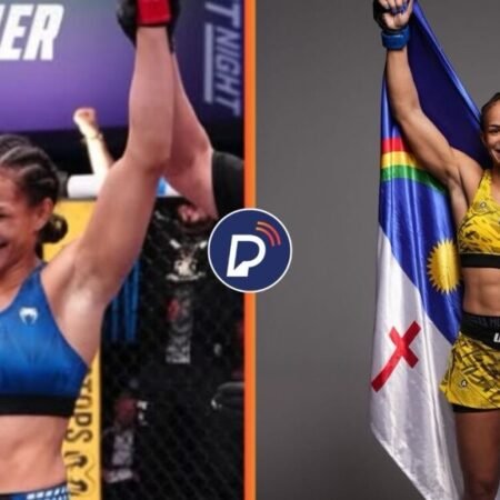 Dione Barbosa brilha em Las Vegas: pernambucana vence e se consolida no peso-mosca do UFC