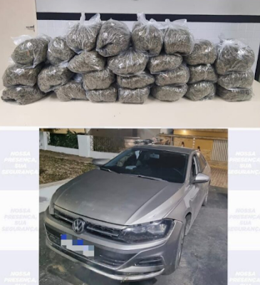 BEPI apreende mais de 25 kg de maconha no Sertão de PE
