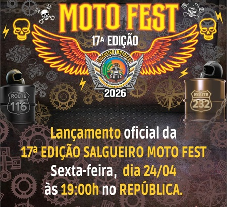 Programação do 17° Salgueiro Moto Fest será divulgada nesta sexta-feira com mais uma atração de nível nacional