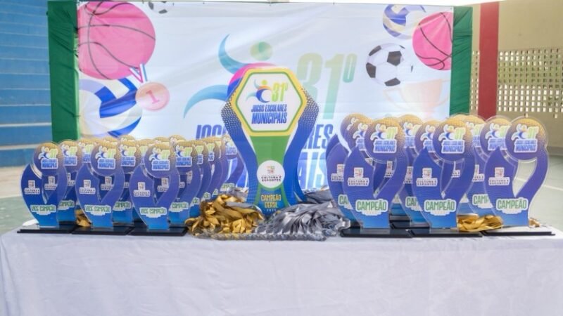 Prefeitura de Salgueiro finaliza 31° Jogos Escolares Municipais e entrega premiação