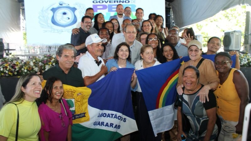 Jaboatão dos Guararapes é destaque no pacote de obras que Governo do Estado destinou à Região Metropolitana